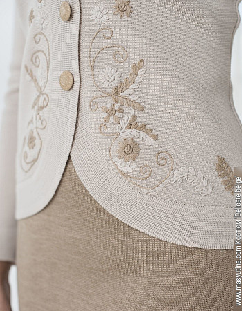 Костюм 'Delicate beige' женский