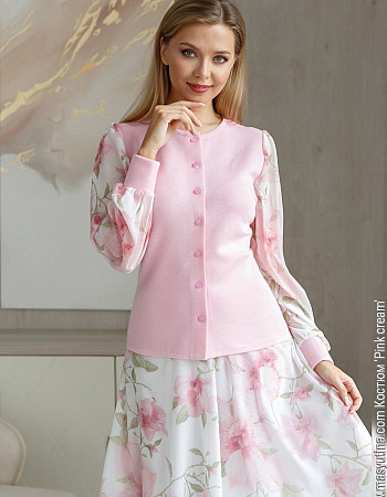Костюм 'Pink cream' женский