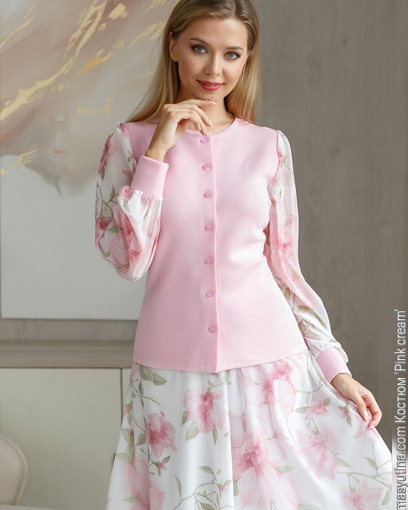 Костюм 'Pink cream' женский