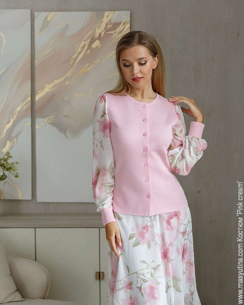 Костюм 'Pink cream' женский
