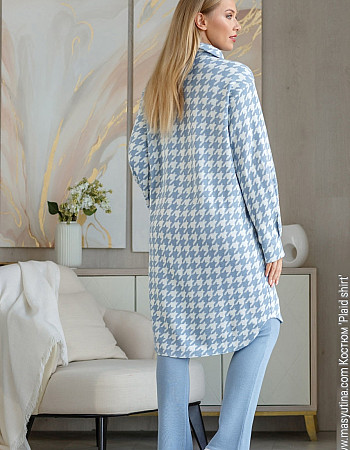 Костюм 'Plaid shirt' женский