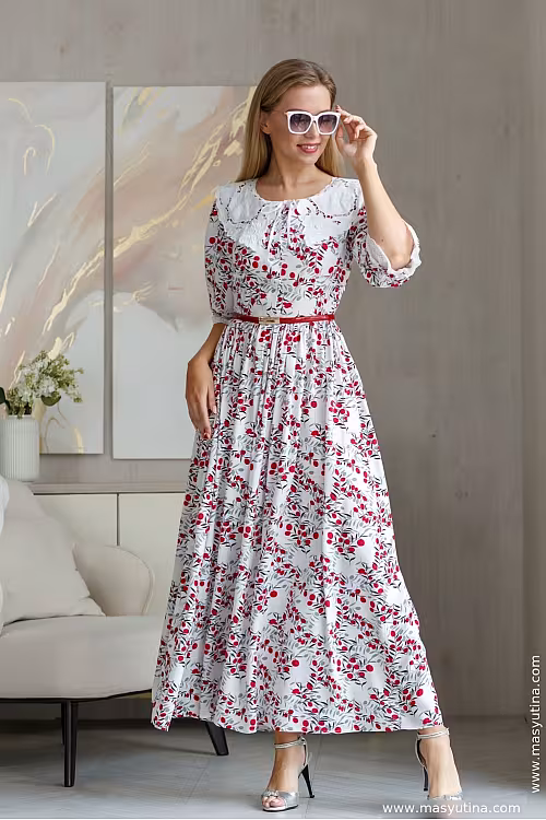 Платье "Красная ягодка"