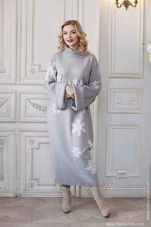 Платье "Снегопад"